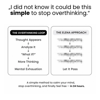 Stop Overthinking in 24 Hours - By Elena Vance