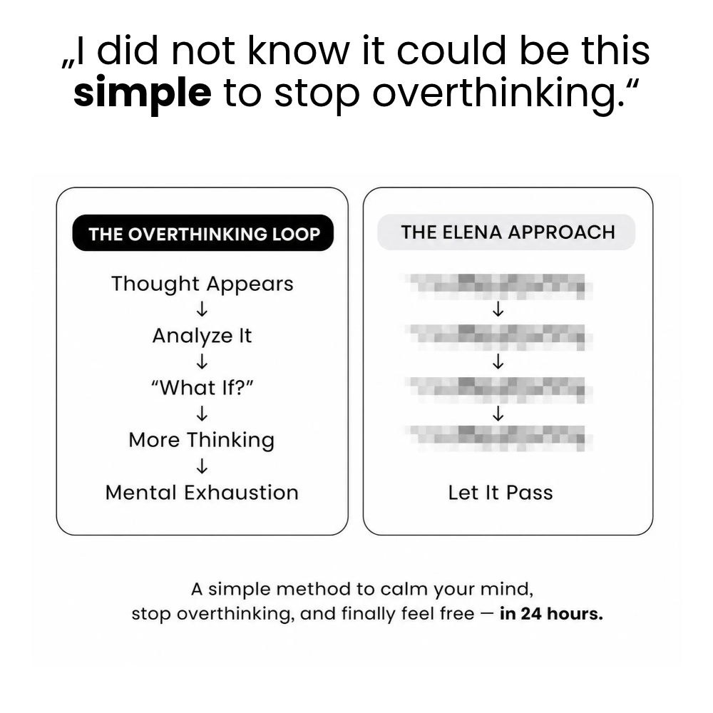 Stop Overthinking in 24 Hours