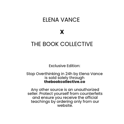 Stop Overthinking in 24 Hours - By Elena Vance