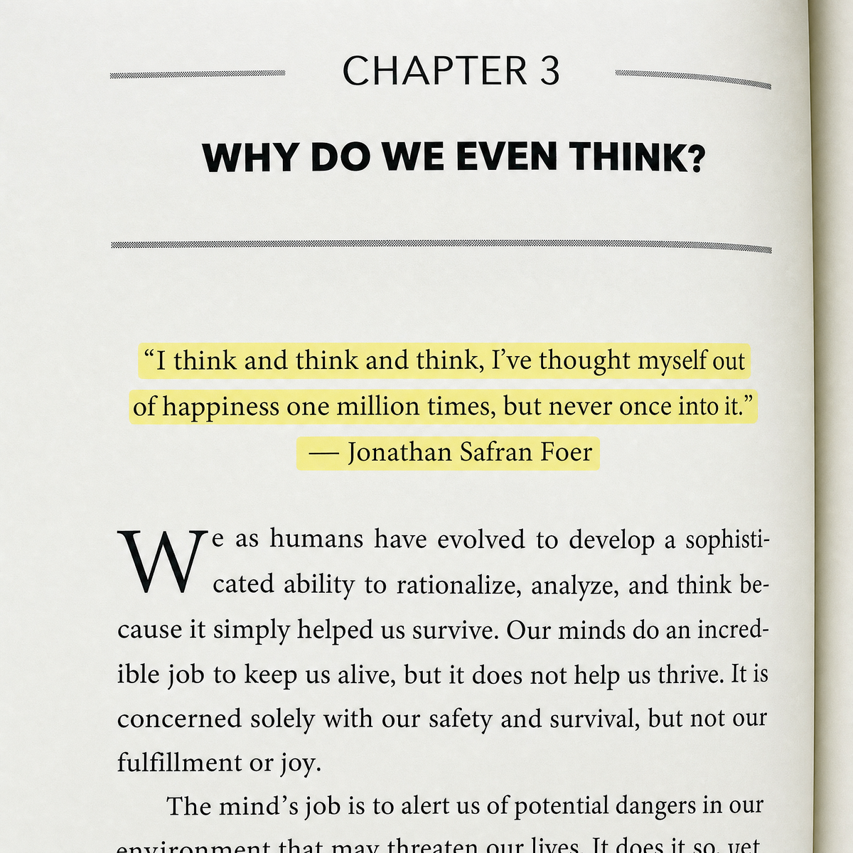 Don’t Believe Everything You Think
