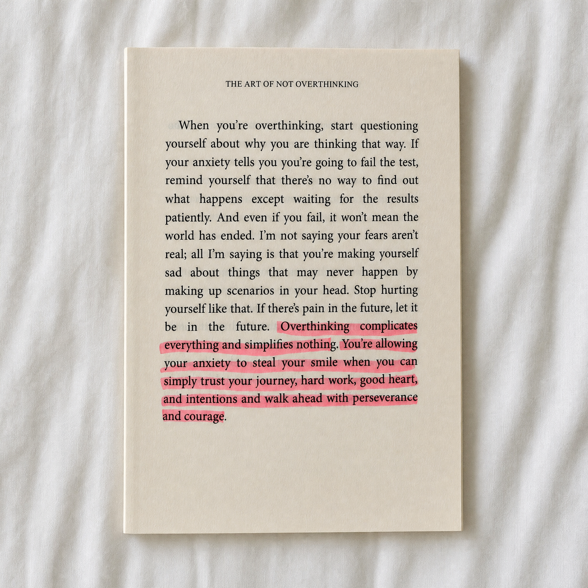 Stop Overthinking in 24 Hours